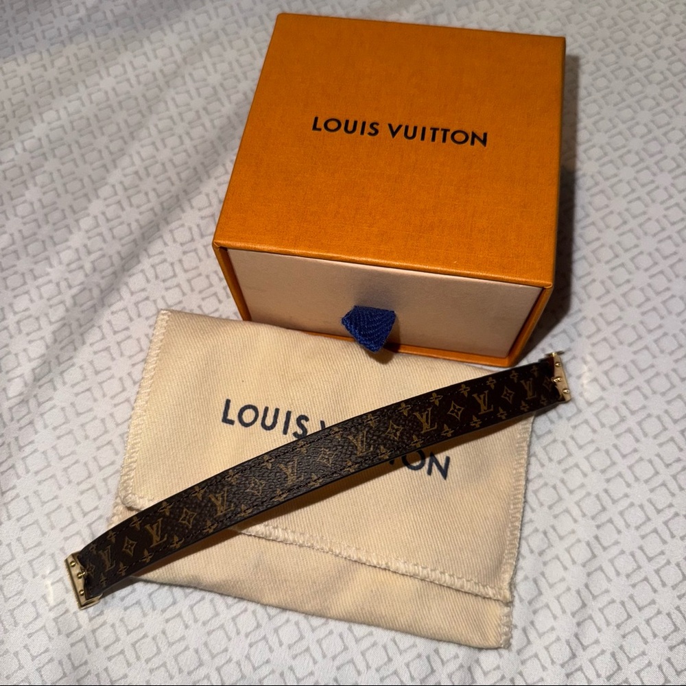 Louis Vuitton Leather Bracelet